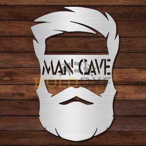 Man Cave DXF en SVG