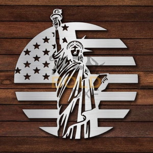 Estátua da Liberdade DXF e SVG