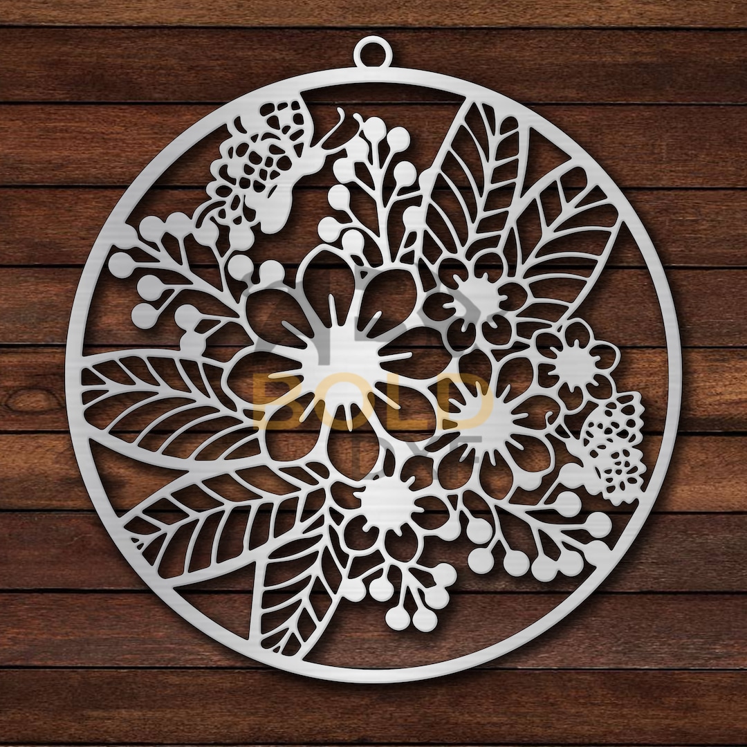 Wind Spinner Flower DXF & SVG Etsy