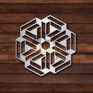 Optical Illusion Design 3 DXF & SVG