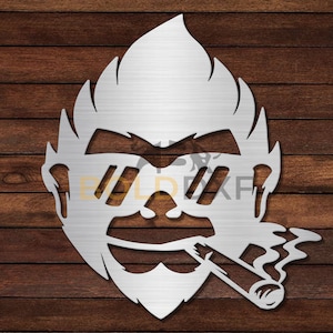 Affe mit Zigarre DXF & SVG