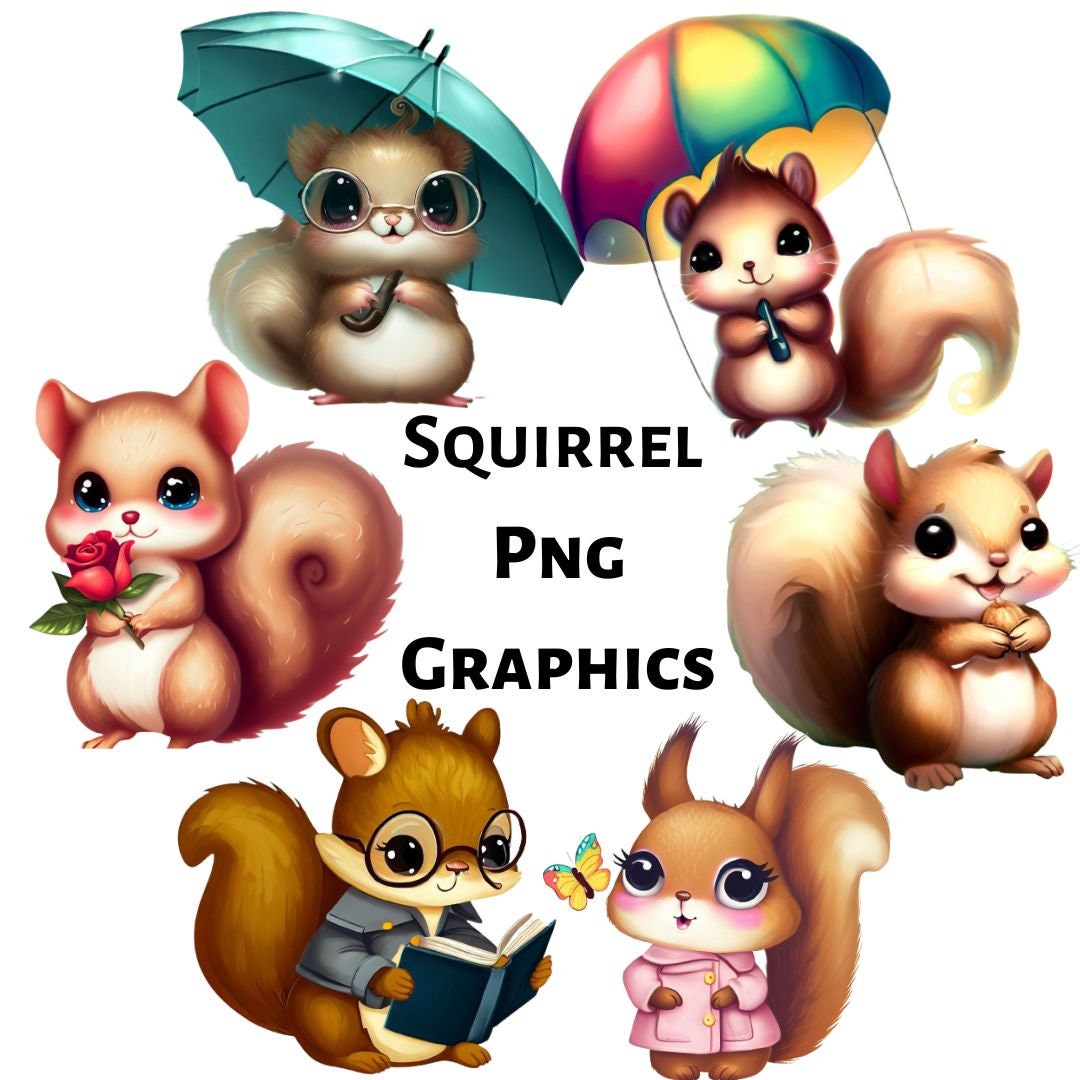 Squirrel Clipart, Cute Squirrel Png, Squirrel, Squirrel PNG, Squirrel ...