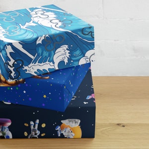 To The Moon Set di 3 carte da regalo a tema crittografico natalizio, NFT standard, set di 3 fogli