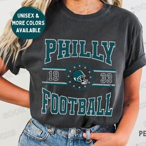 Vintage Philadelphia Eagles Shirt, Retro Philadelphia Eagles Tee Shirt, Comfort Colors Eagles Shirt, Oversized Eagles T Shirt
