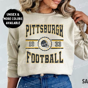 Pittsburgh Steelers Sweatshirt, Vintage Pittsburgh Steelers Crewneck Sweatshirt, Retro Steelers Crewneck, Pittsburgh Steelers Shirt