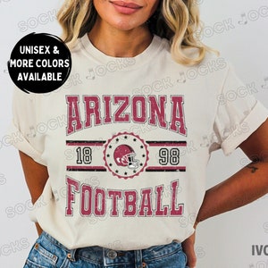 Vintage Arizona Cardinals Shirt, Retro Arizona Cardinals Tee Shirt, Comfort Colors Cardinals Shirt, Oversized Cardinals T Shirt