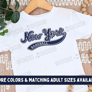 New York Yankees Toddler Shirt | Toddler Yankees Tee | Family Matching Yankees Shirts | Retro Style New York Yankees T-Shirt