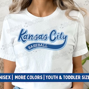 Kansas City Royals Shirt | Retro Style Kansas City Baseball Shirt | Women&#39;s Royals Shirt | Royals Baseball T-Shirt