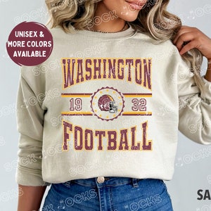 Washington Commanders Sweatshirt, Vintage Washington Commanders Crewneck Sweatshirt, Retro Commanders Crewneck, Washington Commanders Shirt