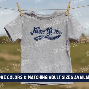 New York Yankees Kids Shirt | Youth Yankees Tee | Family Matching Yankees Shirts | Retro Style New York Yankees T-Shirt