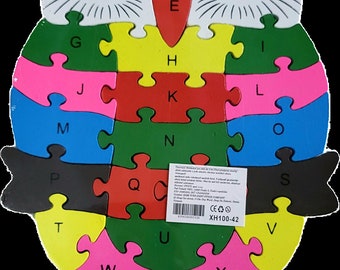 educational puzzles for kids owl