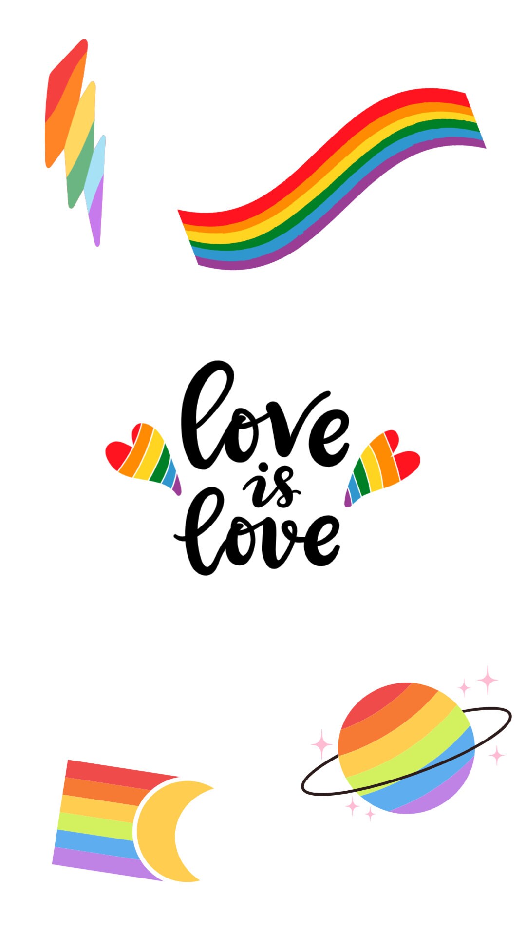 Love is Love Wallpaper - Etsy