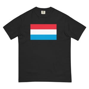 Luxembourg Flag Shirt | Patriotic Luxembourg T-Shirt Gift | Vintage Unisex Tee for Luxembourg Pride & Souvenirs