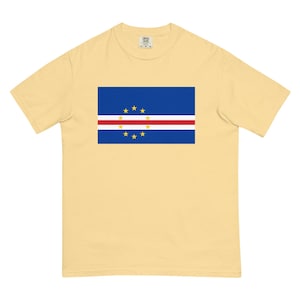 Cape Verde Flag T-Shirt - Cabo Verde Pride | Unisex Gift for Locals & Expats