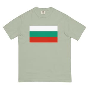 Bulgaria Flag T-Shirt | Vintage-Inspired Unisex Tee | Bulgarian Heritage Gift