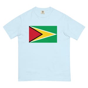 Guyana Flag T-Shirt | Bold & Stylish Guyanese Pride Tee | Vintage-Inspired Caribbean Flag Shirt for Culture Lovers