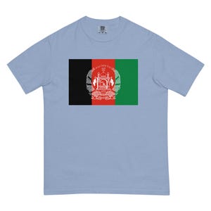 Afghanistan Flag T-Shirt | Afghan Pride Tee | Unisex Gift for Men & Women | Afghanistan Souvenir Shirt