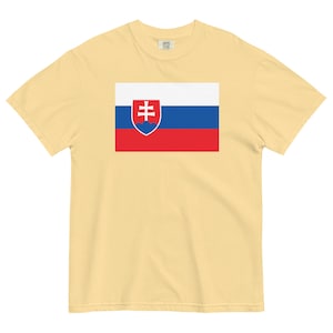 Slovakia Flag Shirt | Patriotic Slovak Apparel | Slovak Heritage Tee | National Pride Gift | Vintage Slovakia Flag T-Shirt