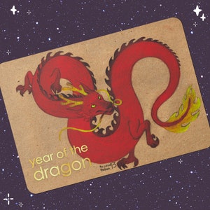 Year of the Dragon - Postkarte (Collaboration)