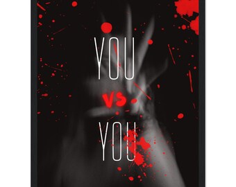 Premium Matte Paper Wooden Framed Poster