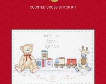 Anchor cross stitch kit 'Toy shelf'