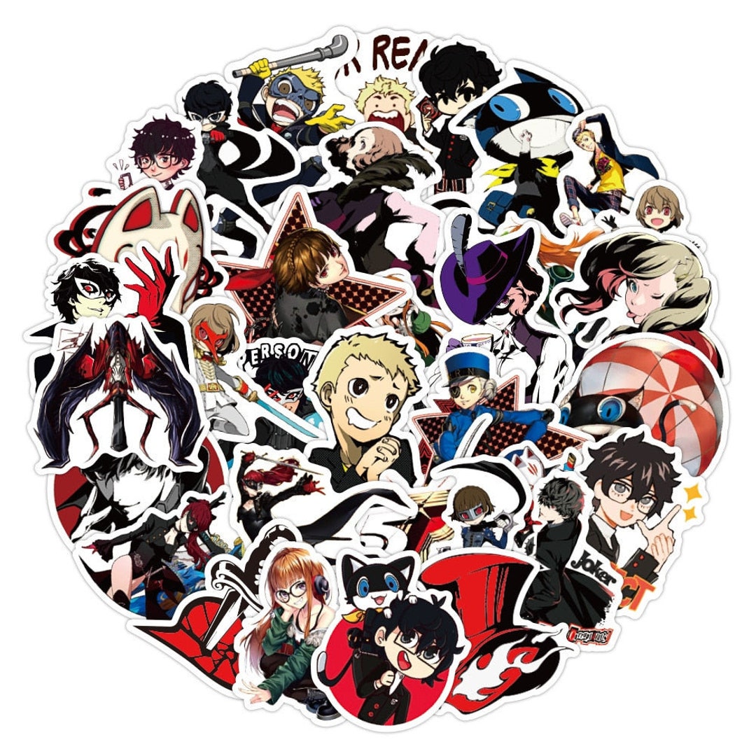 Persona 5 Sticker Stickers Stickers Art Sticker Artwork Decal Gift For