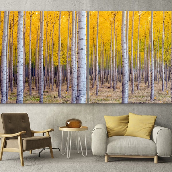 Birch Tree Art Etsy