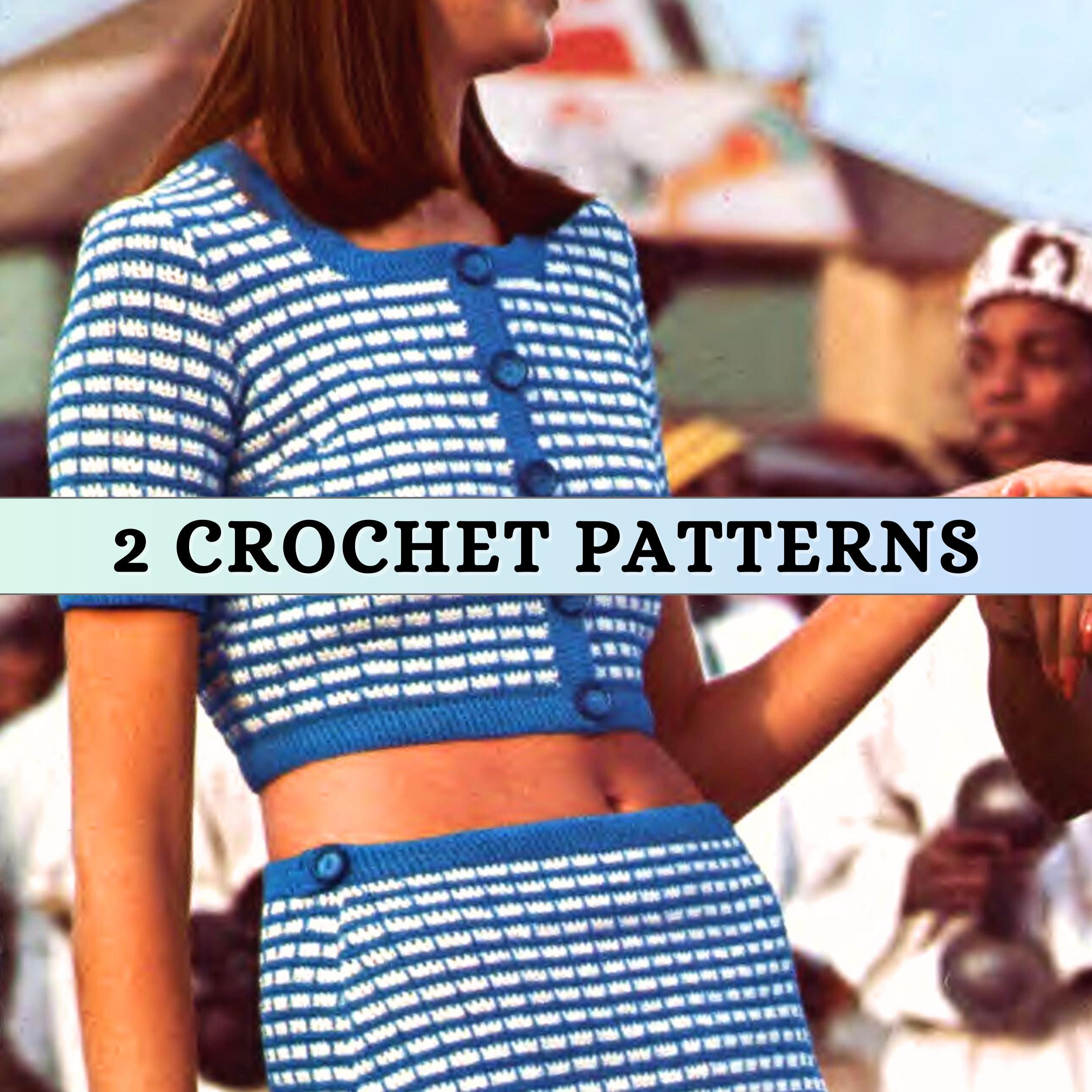 70s Crochet Skirt - Etsy 70s Crochet Skirt - Etsy