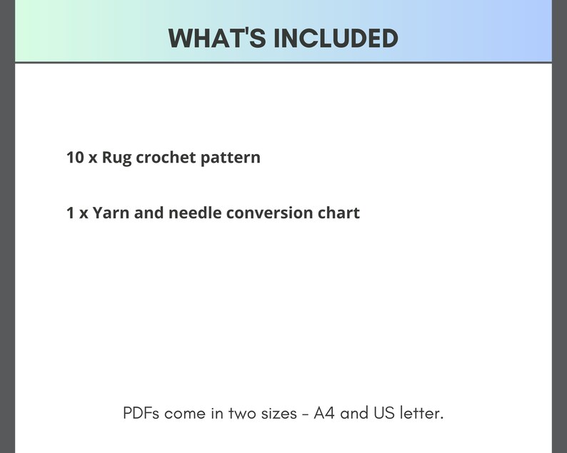 Rug Crochet Pattern 40s Vintage Round Checkered Square Rag Rug DIY Home ...