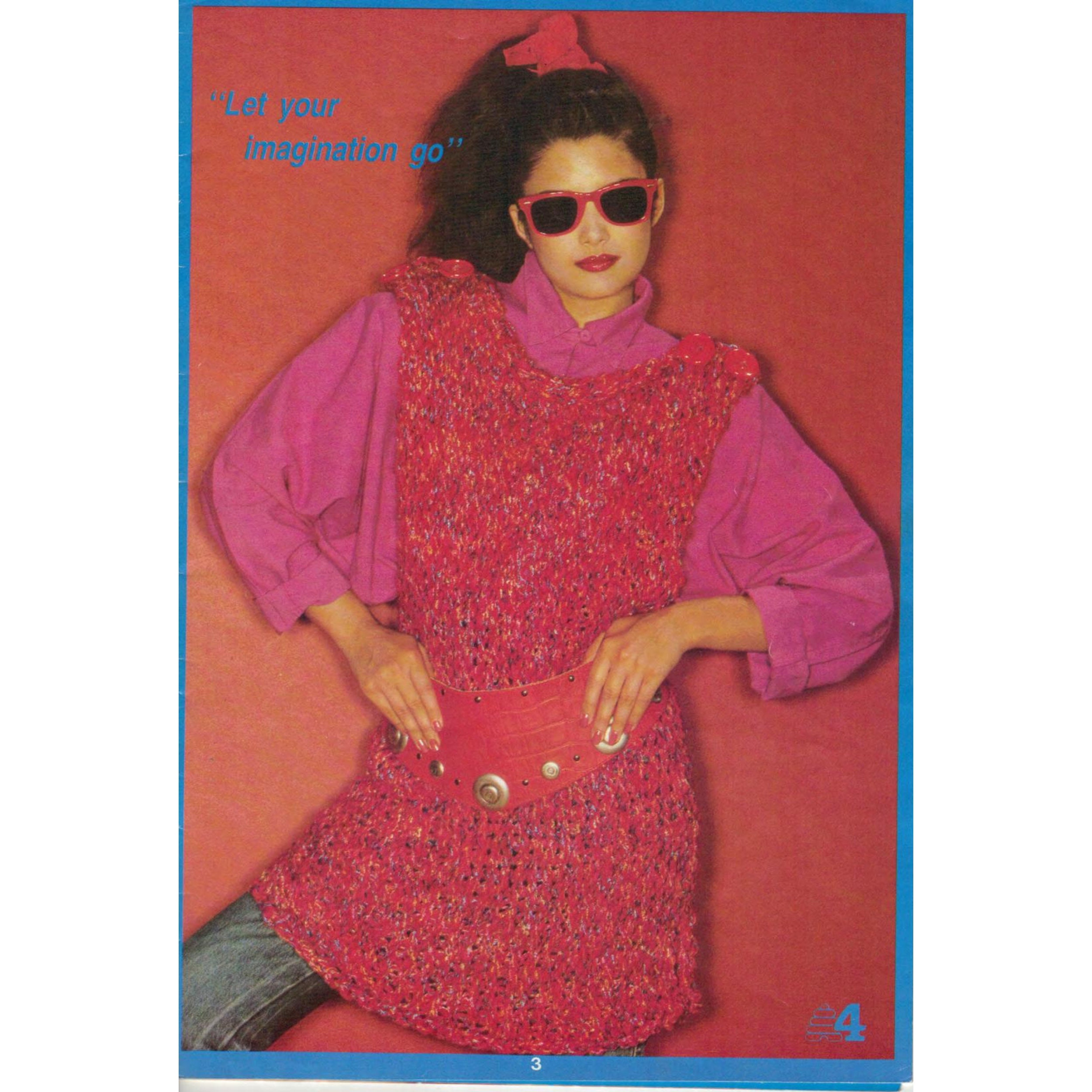 Chunky Vest Knitting Pattern Women Sleeveless Tunic Top Retro 80s ...