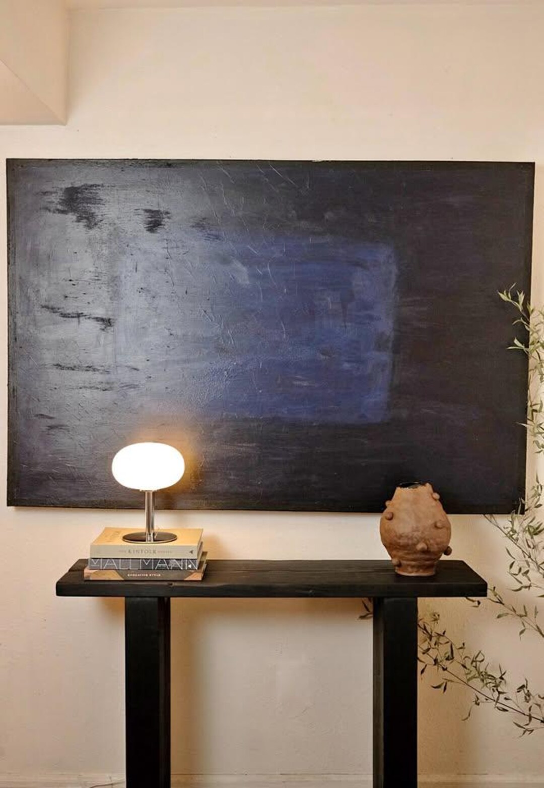 Rustic Reclaimed Wood Entry Console Table for Entryways Industrial Chic ...