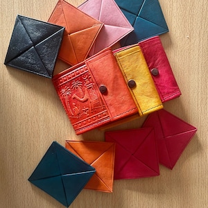 Portefeuille en cuir artisanal de qualité supérieure - Le compagnon élégant pour votre argent et vos cartes