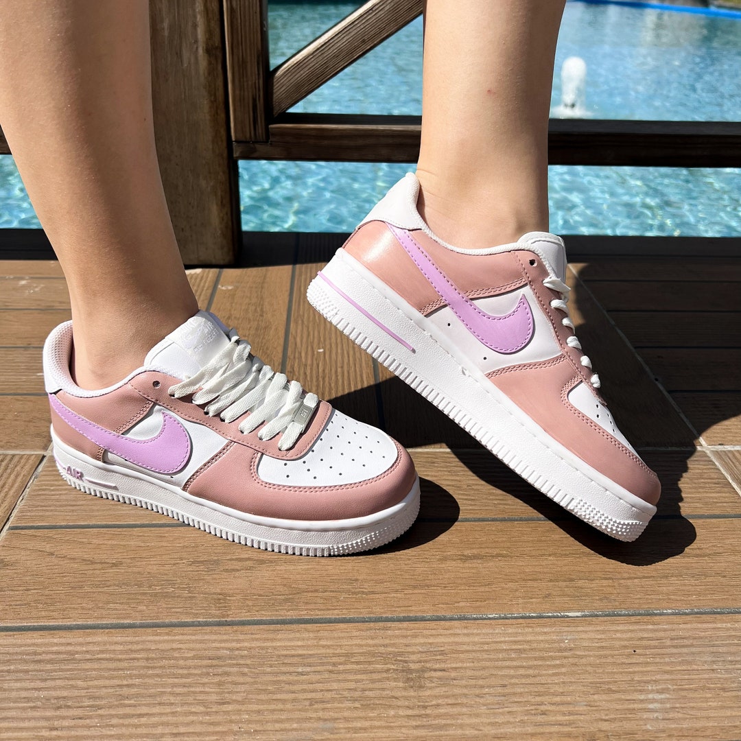 pink air force ones women's