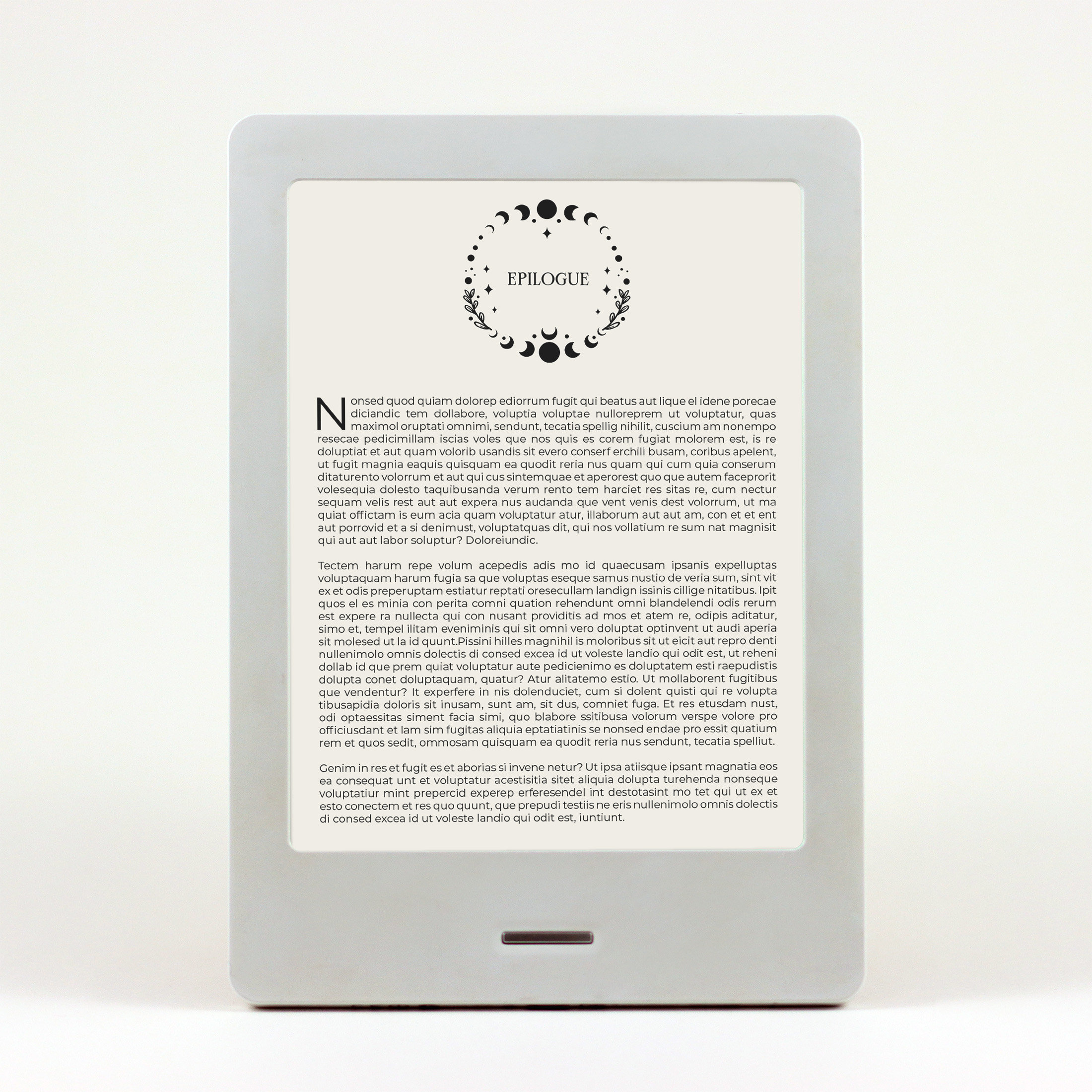 Moon Chapter Number Set - Chapter Graphics for Self Published Novels ...