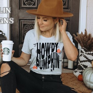 Rodeo SVG - Cowboy SVG - Howdy Pumpkin svg - Spooky Rodeo png - Spooky svg - Country svg - Cowgirl Svg - Western Halloween Svg - Vintage Svg