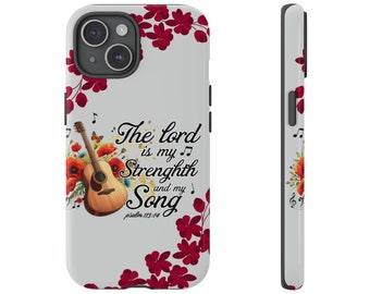Christian Bible Verse Phone Case, Religious Scripture Gift, iPhone 15 14 13 12 11 Pro Max 8 Plus X, Samsung Galaxy S24 S23 Christian gifts