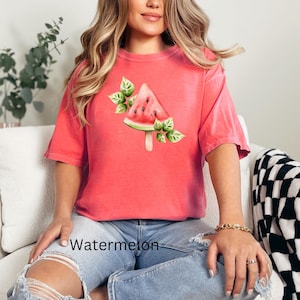 Watermelon Shirt Fruit Shirt Graphic Shirt watermelon Mama  Shirt For Women Gardener Shirt Watermelon Tee Watermelon Comfort  Colors Shirt
