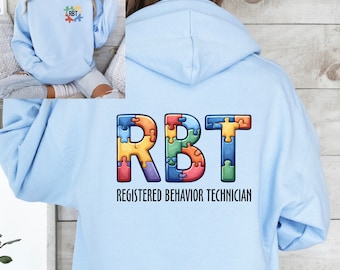 Camisas Rbt Camisa Rbt Aba Presente para Rbt Camisa Bcba Presente Rbt Camisas Aba Aba terapeuta Aba presentes Camisa Rbt Camisa técnica de comportamento, presente Rbt