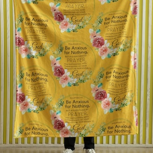 Christian blanket, Bible verse blanket,Mom blanket, Christian Gifts, Religious gifts for women, Christians blanket gift, Faith blanket
