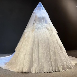 Custom Lace Wedding Veil