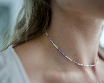 Perlenkette „Lavender“