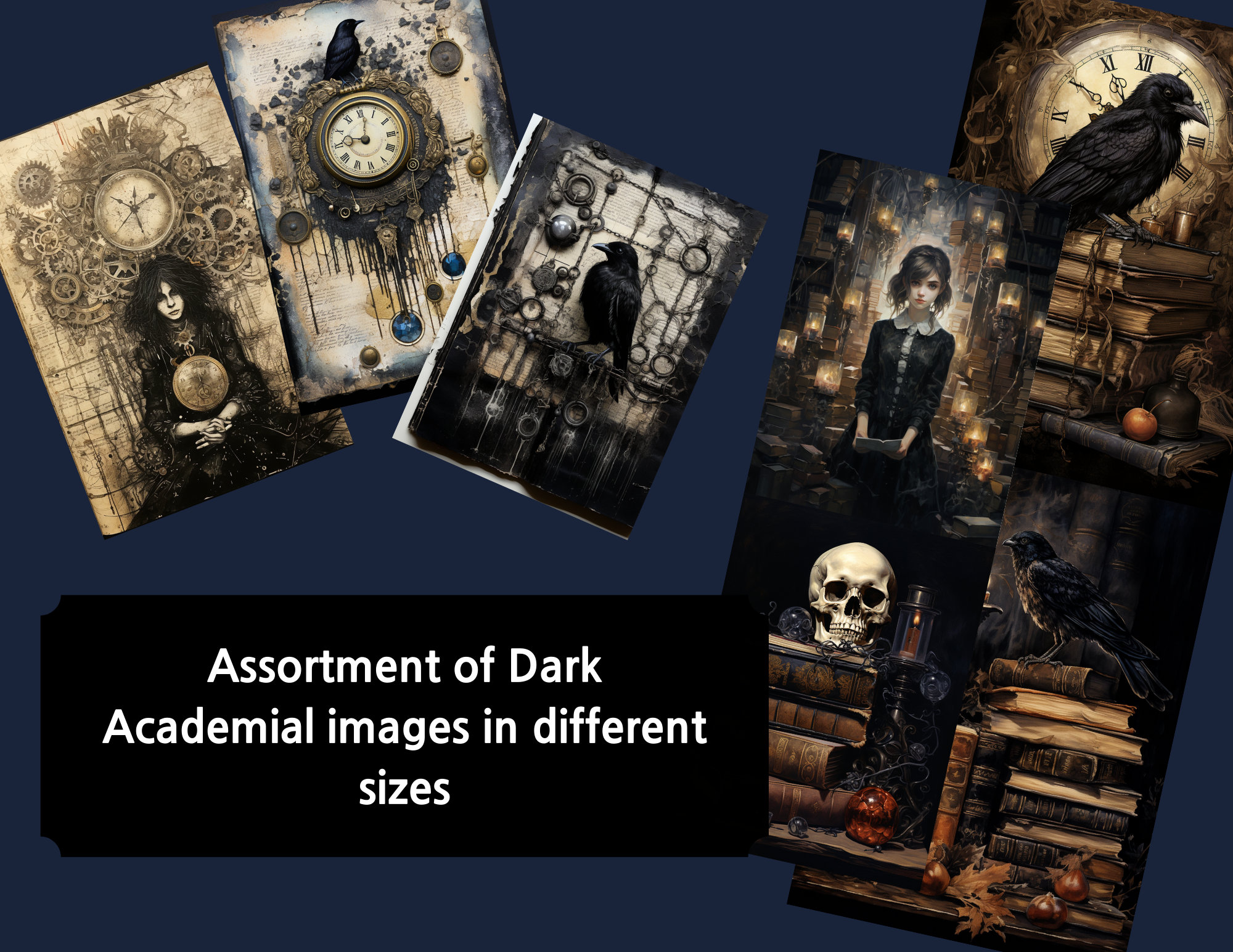Dark Academia Printables - Etsy