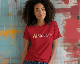 United States of Aimerica™ Brand Retail Fit Unisex Jersey Short Sleeve Tee
