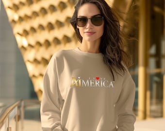 I Love Aimerica™ Brand Unisex Heavy Blend™ Crewneck Sweatshirt