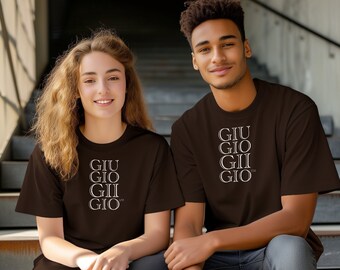 GIUGIOGIIGIO™ Brand Retail Fit Unisex Jersey Short Sleeve Tee
