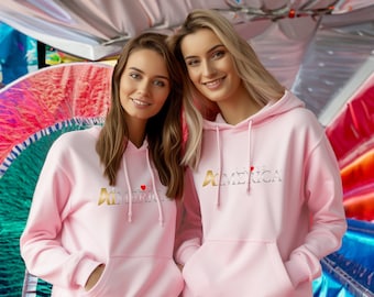 I Love Aimerica™ Brand Unisex College Hoodie