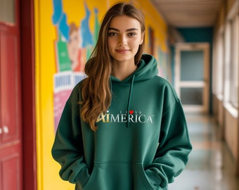 I Love Aimerica™ Brand Unisex College Hoodie