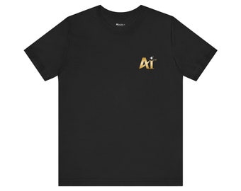Aimerican™ Brand Retail Fit Unisex Jersey Short Sleeve Tee - AI Logo Only