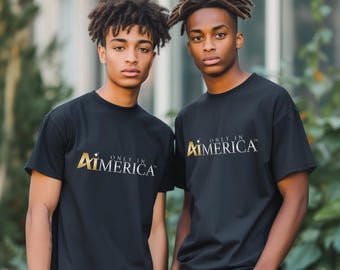Only in Aimerica™ Brand Retail Fit Unisex Jersey Short Sleeve Tee