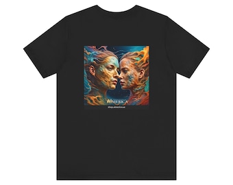 Aimerican Ads™ Brand Retail Fit Unisex Jersey Short Sleeve Tee - Double Trouble Edition